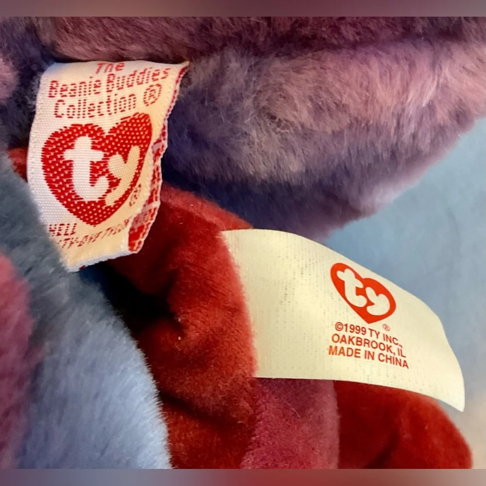 Ty Rex beanie buddy and teenie beanie pair